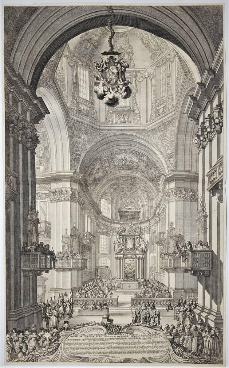 Pontifikalamt im Salzburger Dom anläßlich der Feier zum 1100-Jahr-Jubiläum des Erzstifts Salzbu…