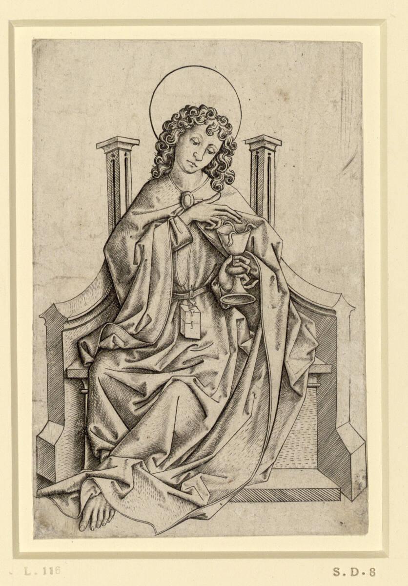 Meister E.S., Johannes, Inv. Nr.: DG1926/740