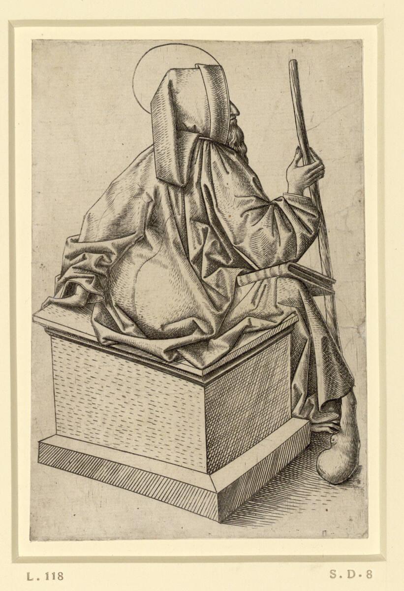 Meister E.S., Jakobus Minor, Inv. Nr.: DG1926/742