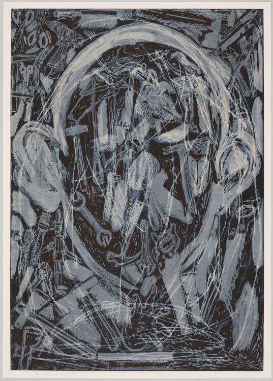 Jim Dine , Tools In A Puzzled Vessel (Six), Inv. Nr.: DG2022/402