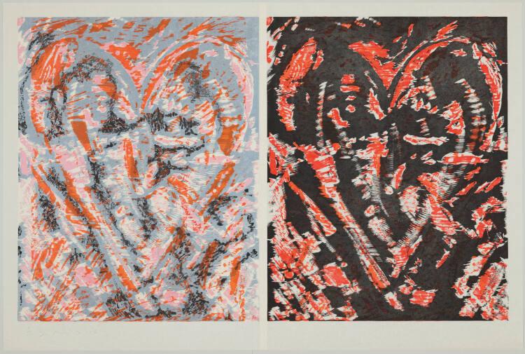 Jim Dine , German Double Woodcut, Inv. Nr.: DG2022/416