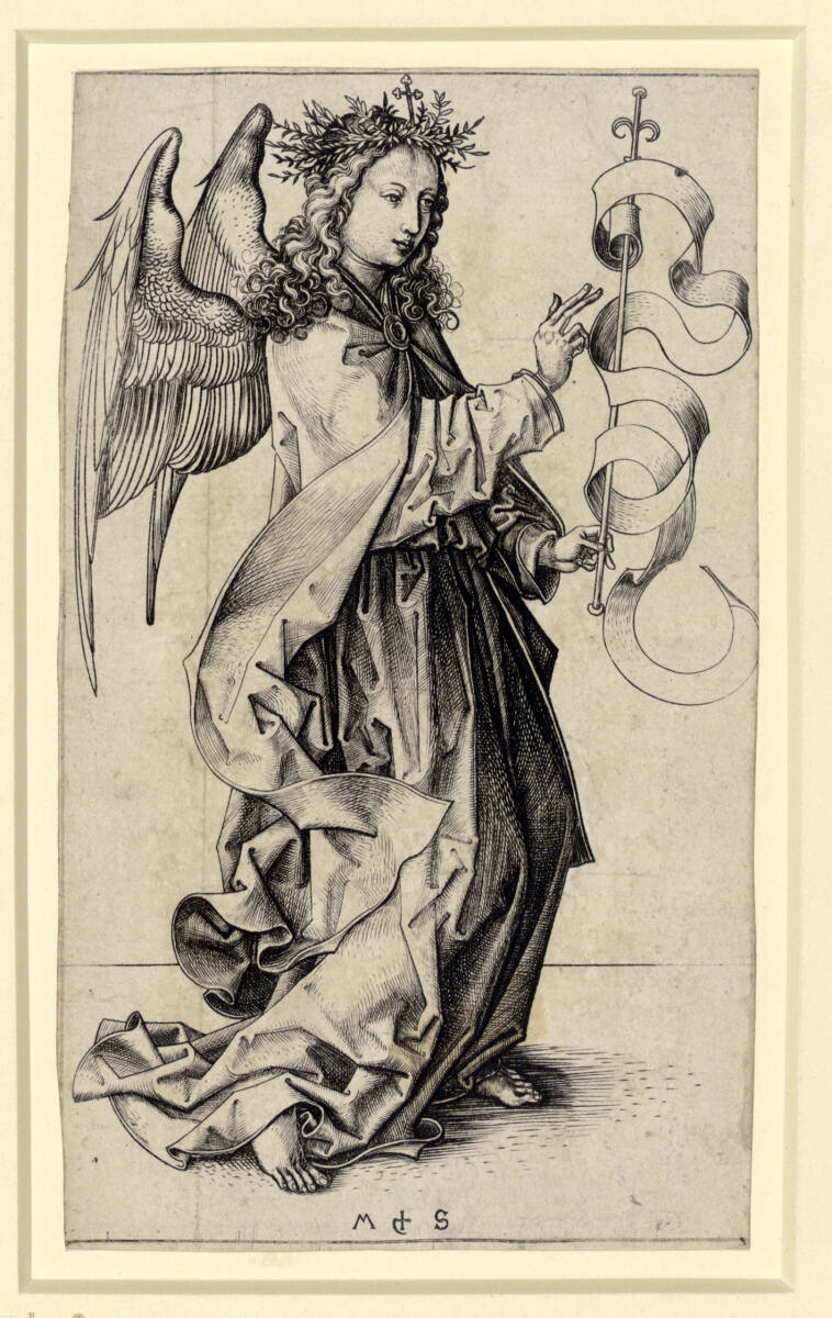 Der Erzengel Gabriel, Martin Schongauer