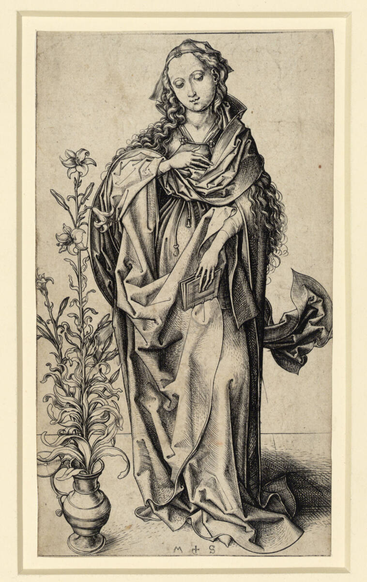 Die Jungfrau Maria, Martin Schongauer