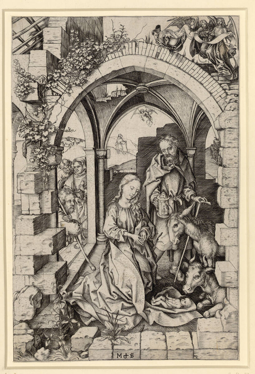 Die Geburt Christi, Martin Schongauer
