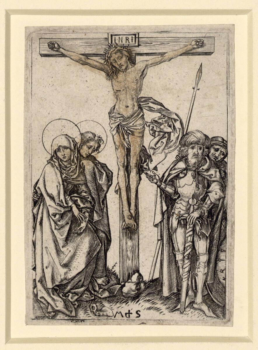 Martin Schongauer, Die Kreuzigung, Inv. Nr.: DG1926/1443