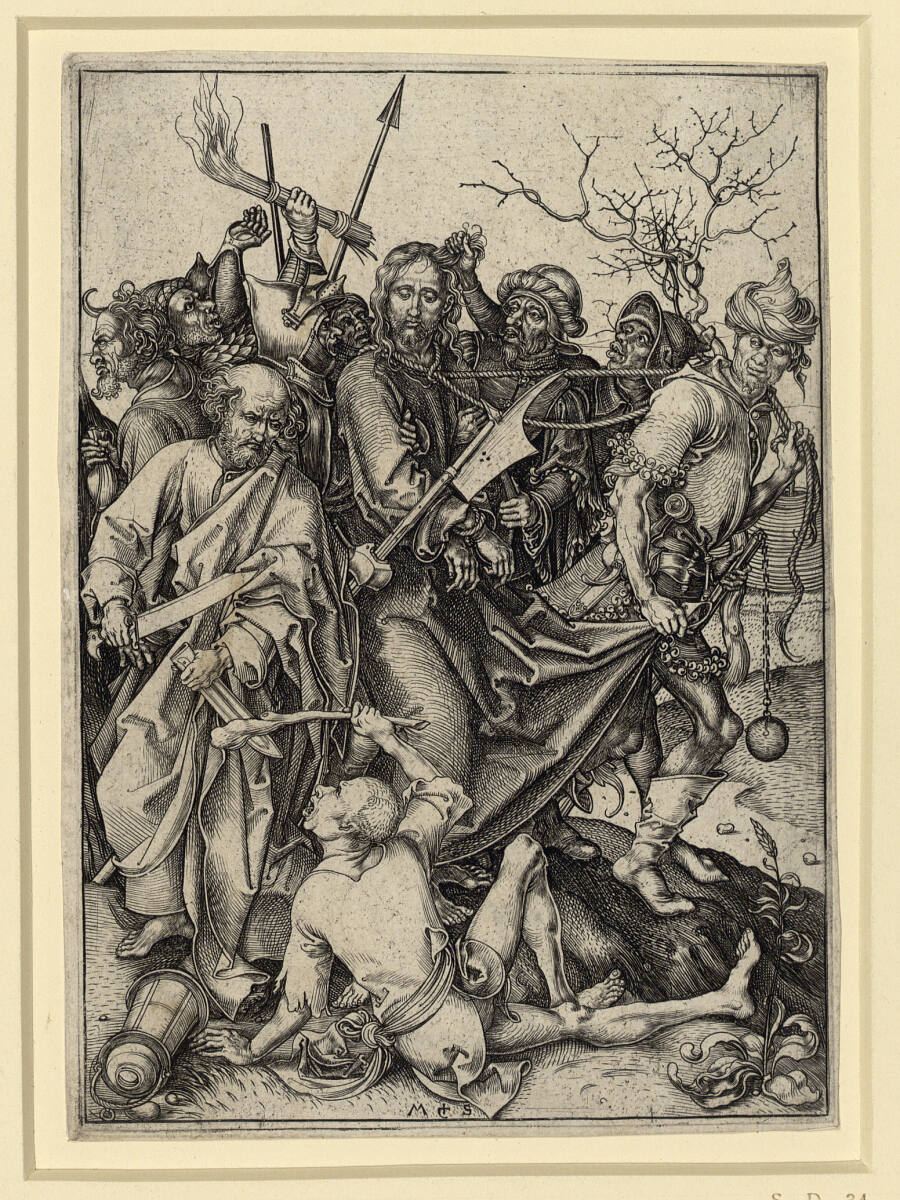 Die Gefangennahme, Martin Schongauer