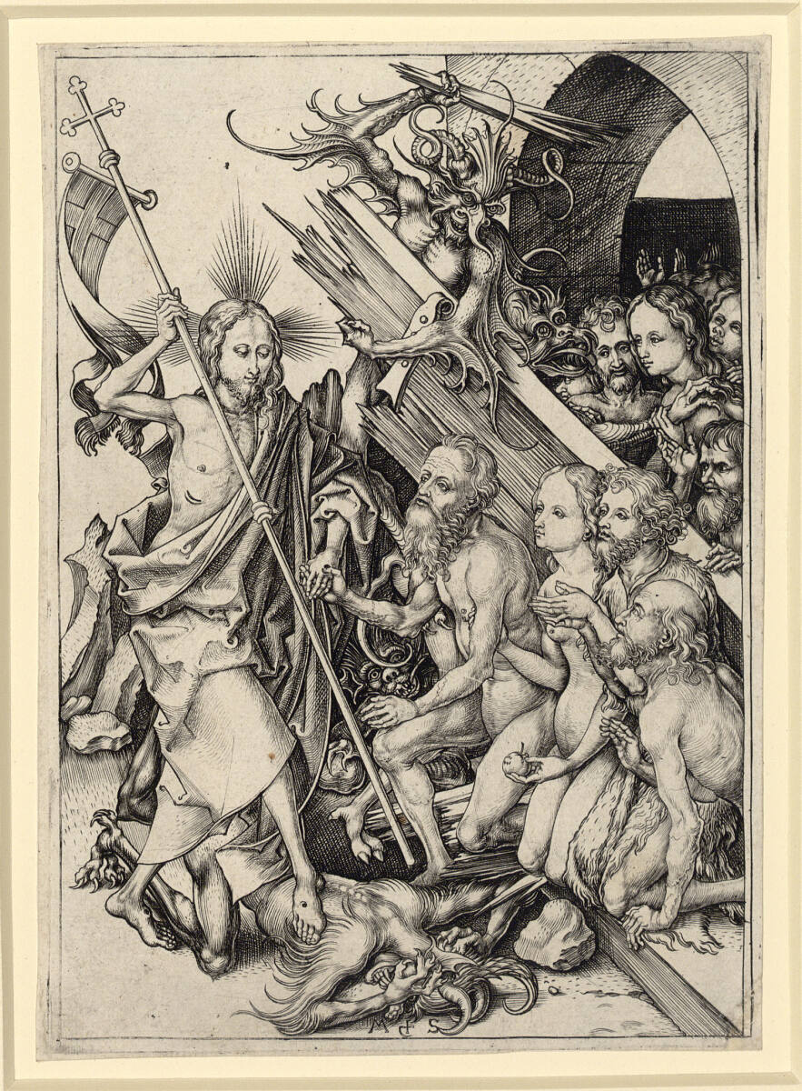 Christus in der Vorhölle, Martin Schongauer
