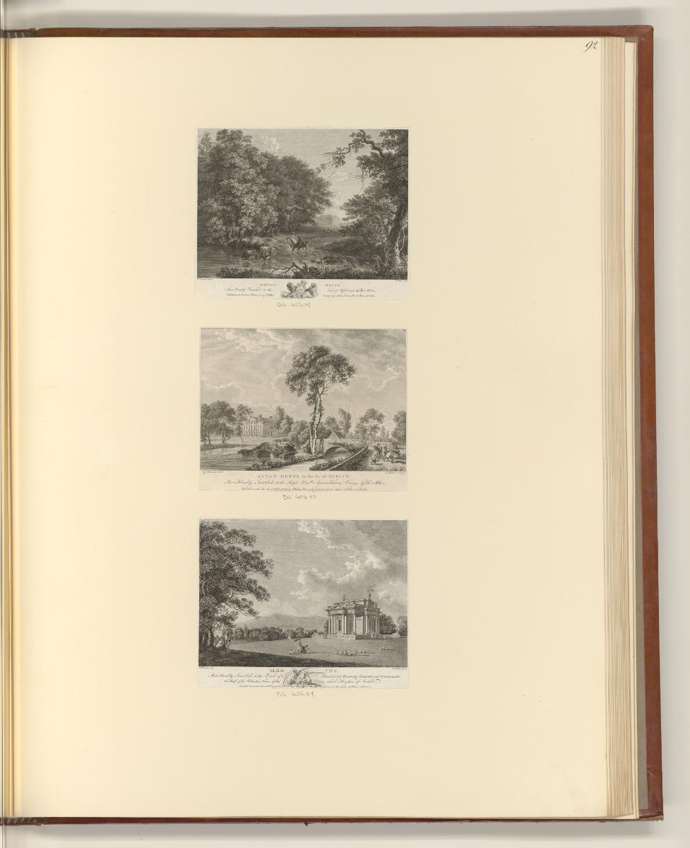 Britische Druckgrafiken des späten 18. Jahrhunderts, Diverse britische Landschaften, Inv. Nr.: …