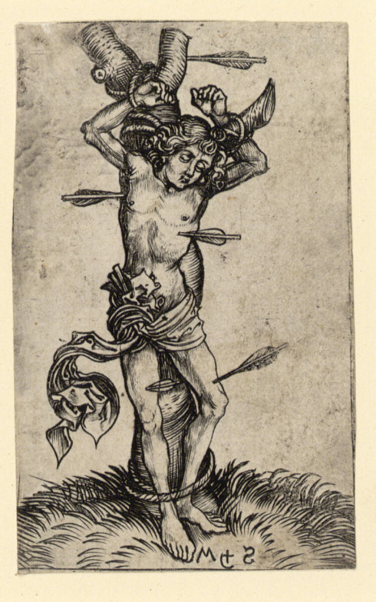 Der hl. Sebastian, Martin Schongauer
