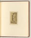 Britische Druckgrafiken des späten 18. Jahrhunderts, Zwei Figuren mit Hüten und Buch, Inv. Nr.:…