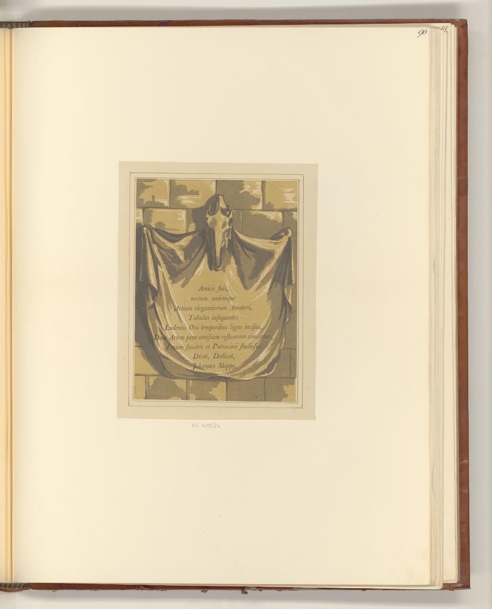 Britische Druckgrafiken des späten 18. Jahrhunderts, Titelblatt, Inv. Nr.: England nach Sektion…