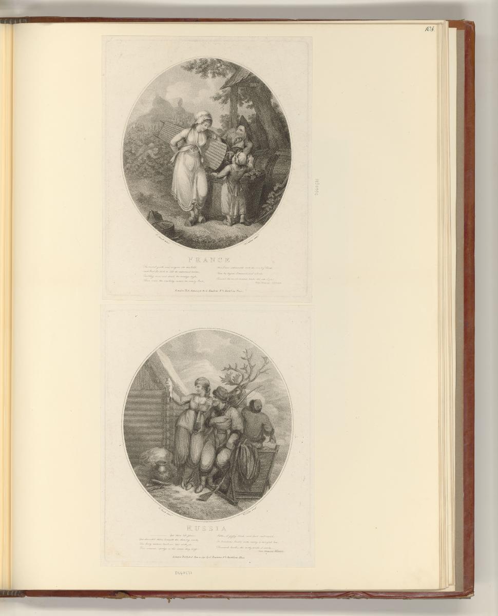 Britische Druckgrafiken des späten 18. und frühen 19. Jahrhunderts, France; Russia, Inv. Nr.: E…
