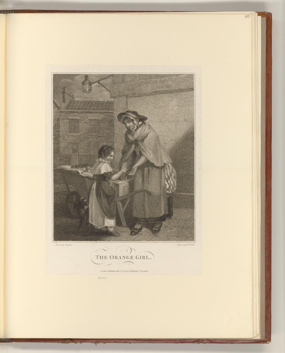 Britische Druckgrafiken des späten 18. und frühen 19. Jahrhunderts, The Orange Girl, Inv. Nr.: …