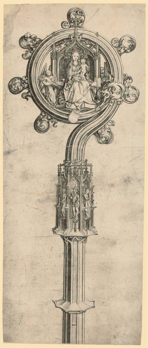 Martin Schongauer, Bischofsstab, Inv. Nr.: DG1926/1545