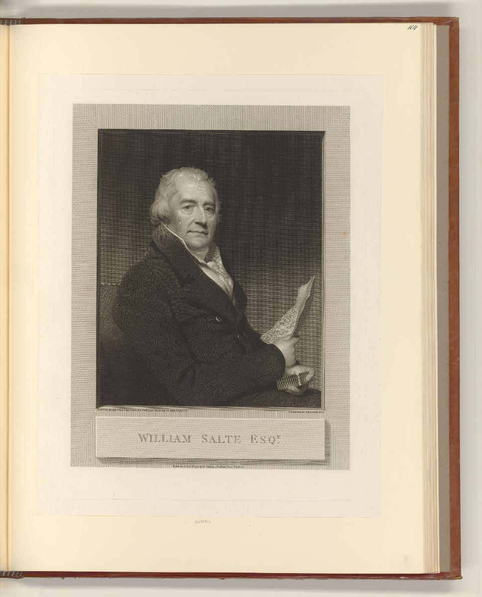 Britische Druckgrafiken des späten 18. und frühen 19. Jahrhunderts, Porträt William Salte, Inv.…