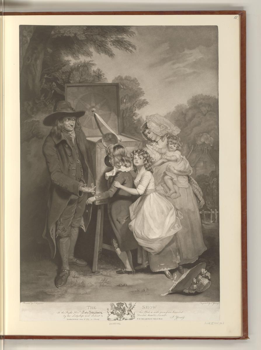 Britische Druckgrafiken des späten 18. und frühen 19. Jahrhunderts, The show, Inv. Nr.: England…