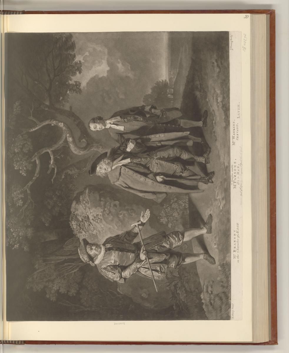 Britische Druckgrafiken des späten 18. und frühen 19. Jahrhunderts, Old Man, Inv. Nr.: England …