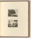 Britische Druckgrafiken des späten 18. und frühen 19. Jahrhunderts, Landschaft mit großem Baum;…