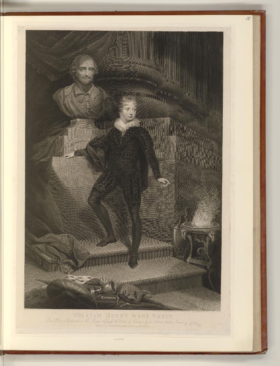 Britische Druckgrafiken des späten 18. und frühen 19. Jahrhunderts, William Henry West Betty, I…