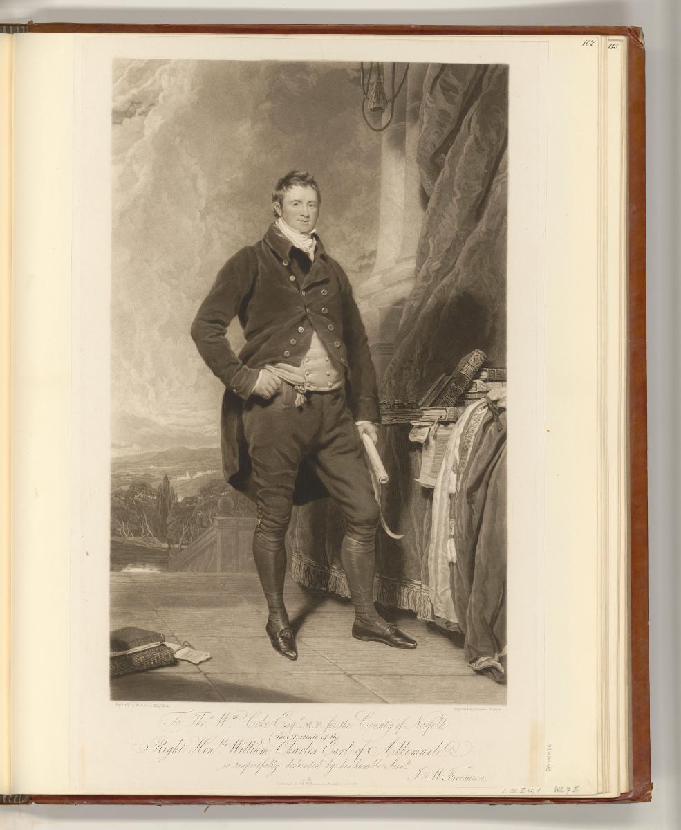 Britische Druckgrafiken des späten 18. und frühen 19. Jahrhunderts, Right Honble. William Charl…