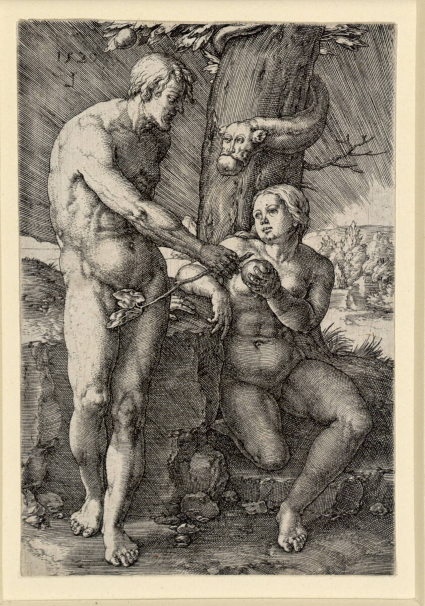 Der Sündenfall, Lucas van Leyden, 1529