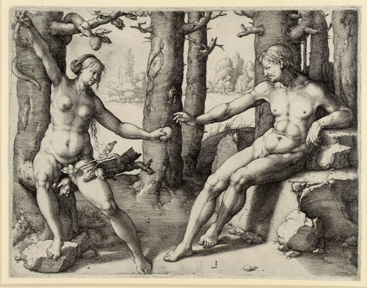 Der Sündenfall, Lucas van Leyden