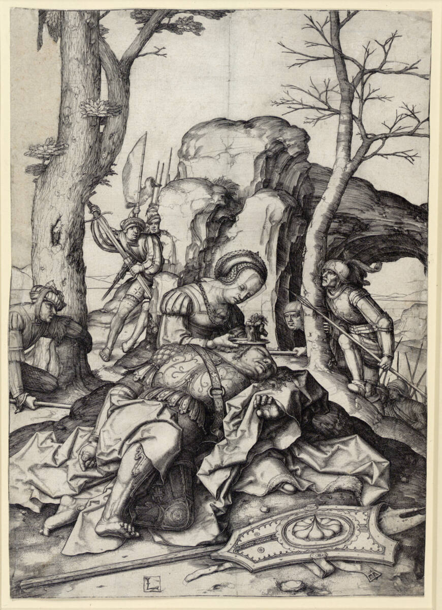Samson und Delilah, Lucas van Leyden