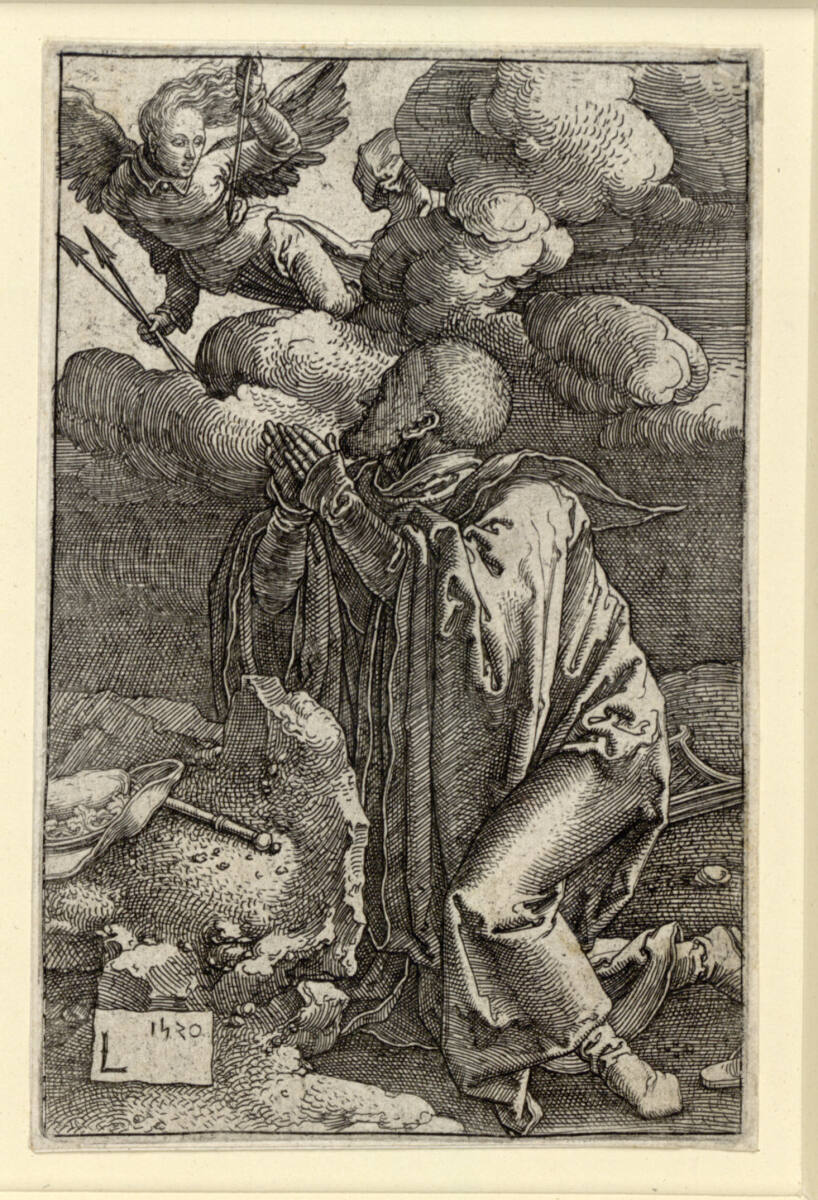 David beim Gebet, Lucas van Leyden, 1520