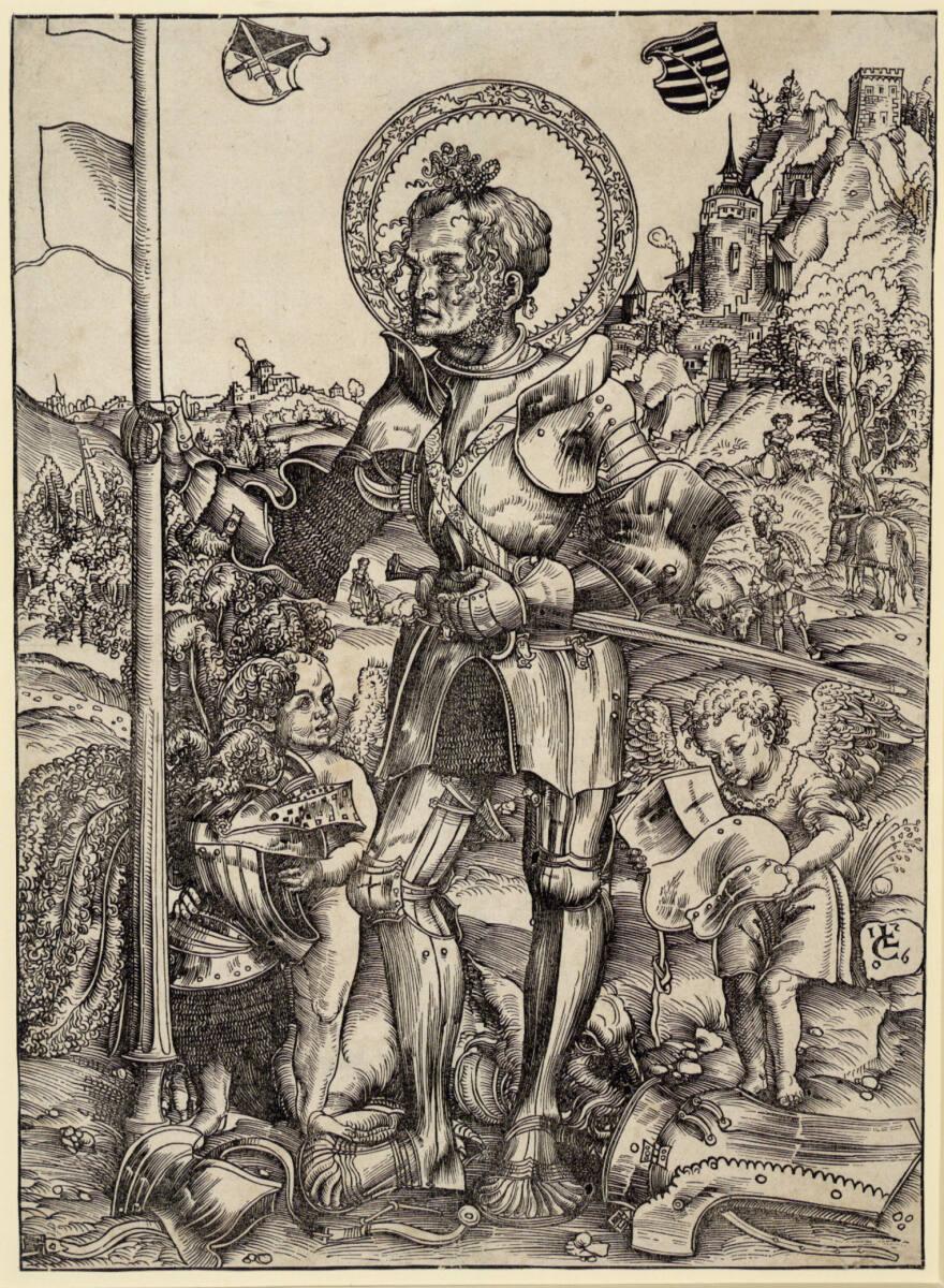 Lucas Cranach d. Ä., Der heilige Georg, Inv. Nr.: DG1929/91