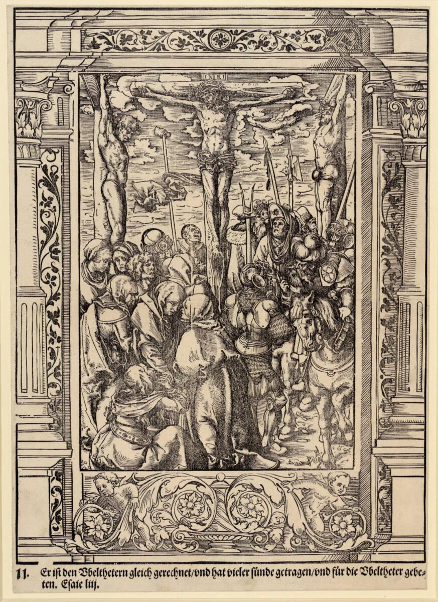 Lucas Cranach d. Ä., Die Kreuzigung (Passion Christi, 11), Inv. Nr.: DG1929/152