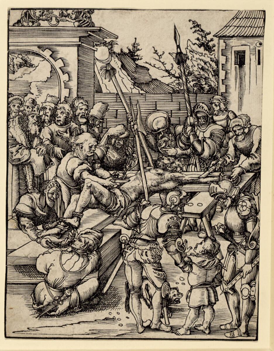 Lucas Cranach d. Ä., Das Martyrium des heiligen Bartholomäus, Inv. Nr.: DG1929/163