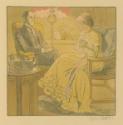 Stephanie Glax, Der Tag einer Dame: Beim Thee, Inv. Nr.: DG1904/444/10