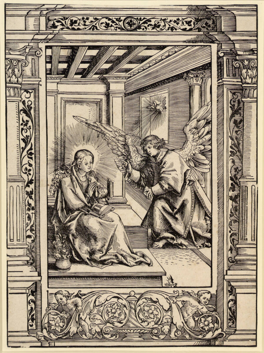 Die Verkündigung, Lucas Cranach d. Ä.
