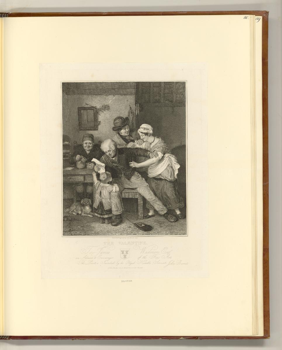 Britische Druckgrafiken des späten 18. und frühen 19. Jahrhunderts, The Valentine, Inv. Nr.: En…