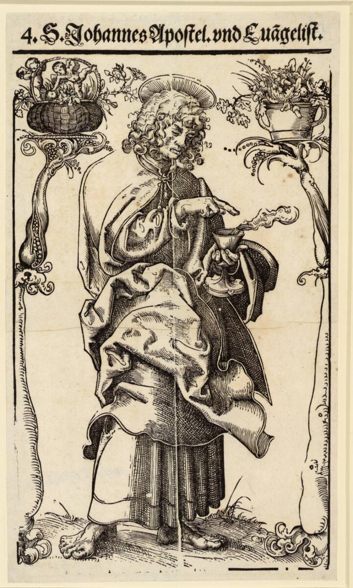 Lucas Cranach d. Ä., Der Evangelist und Apostel Johannes, Inv. Nr.: DG1929/225