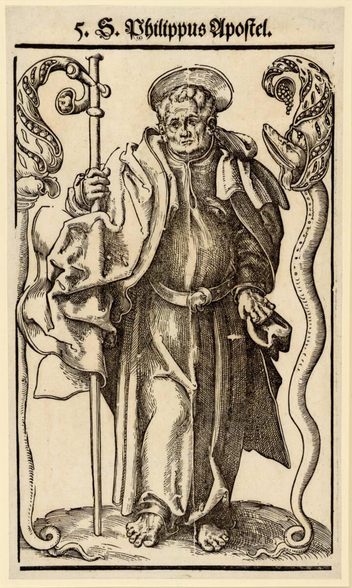 Lucas Cranach d. Ä., Der Apostel Philippus, Inv. Nr.: DG1929/226