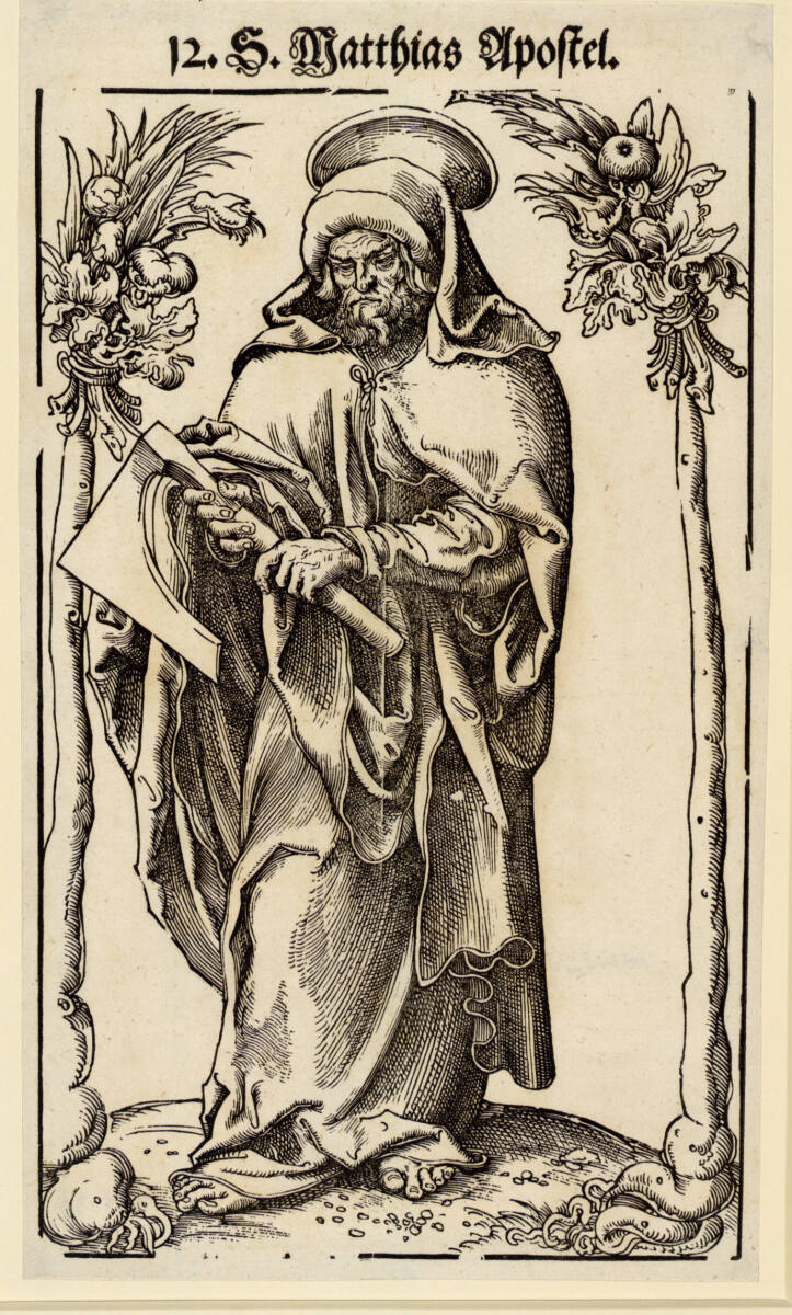 Der Apostel Matthias, Lucas Cranach d. Ä.