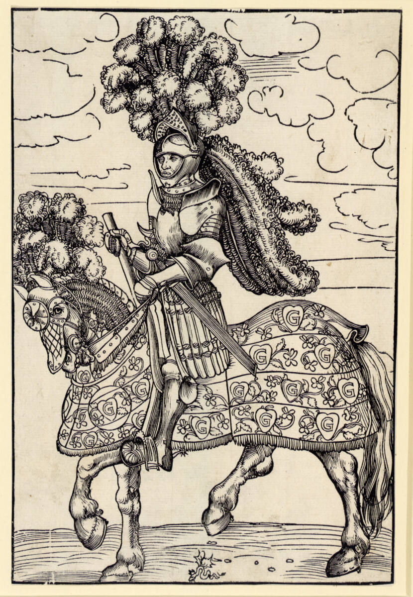 Ritter in Turnierrüstung, Lucas Cranach d. Ä., 1506