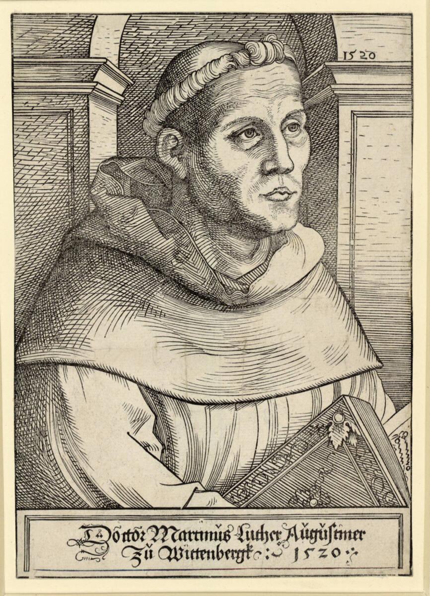 Anonym, Martin Luther als Augustinermönch, Inv. Nr.: DG1929/243
