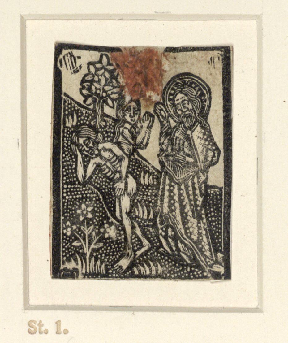 Anonym, Erschaffung Evas, Inv. Nr.: DG1929/692