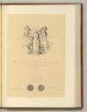 Britische Druckgrafiken aus der 1. Hälfte des 19. Jahrhunderts, Certificate for the Exhibition …