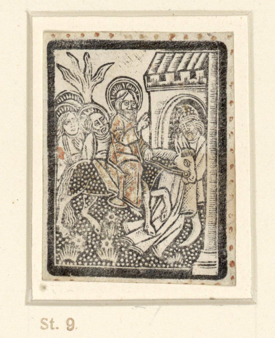 Anonym, Der Einzug in Jerusalem, Inv. Nr.: DG1929/703