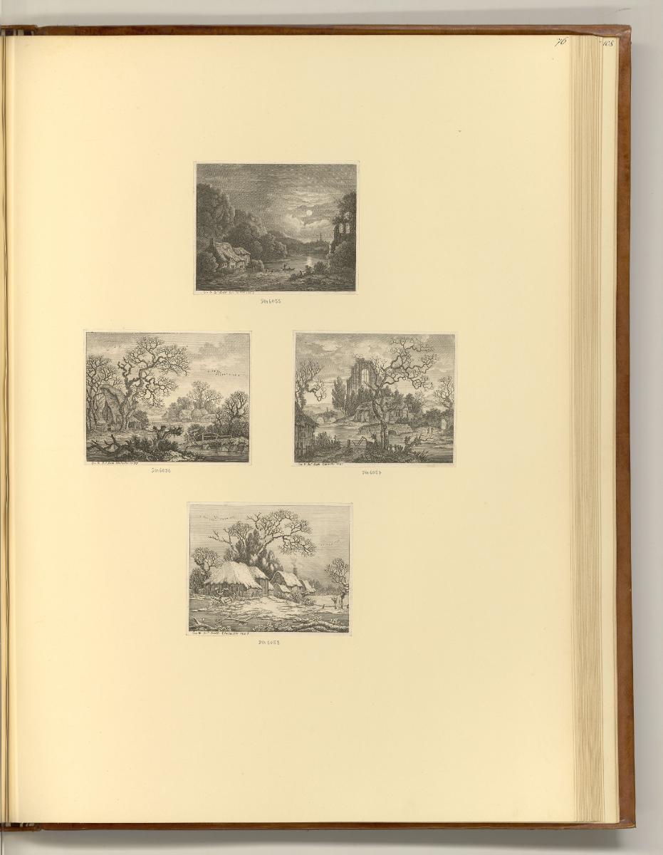Britische Radierungen des 17. und 18. Jahrhunderts, Diverse Landschaften, Inv. Nr.: England nac…