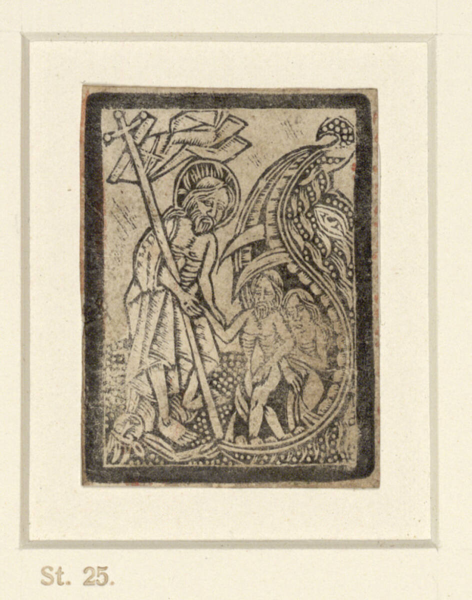 Die Höllenfahrt, MeisterdesheiligenErasmus, 1450–1470