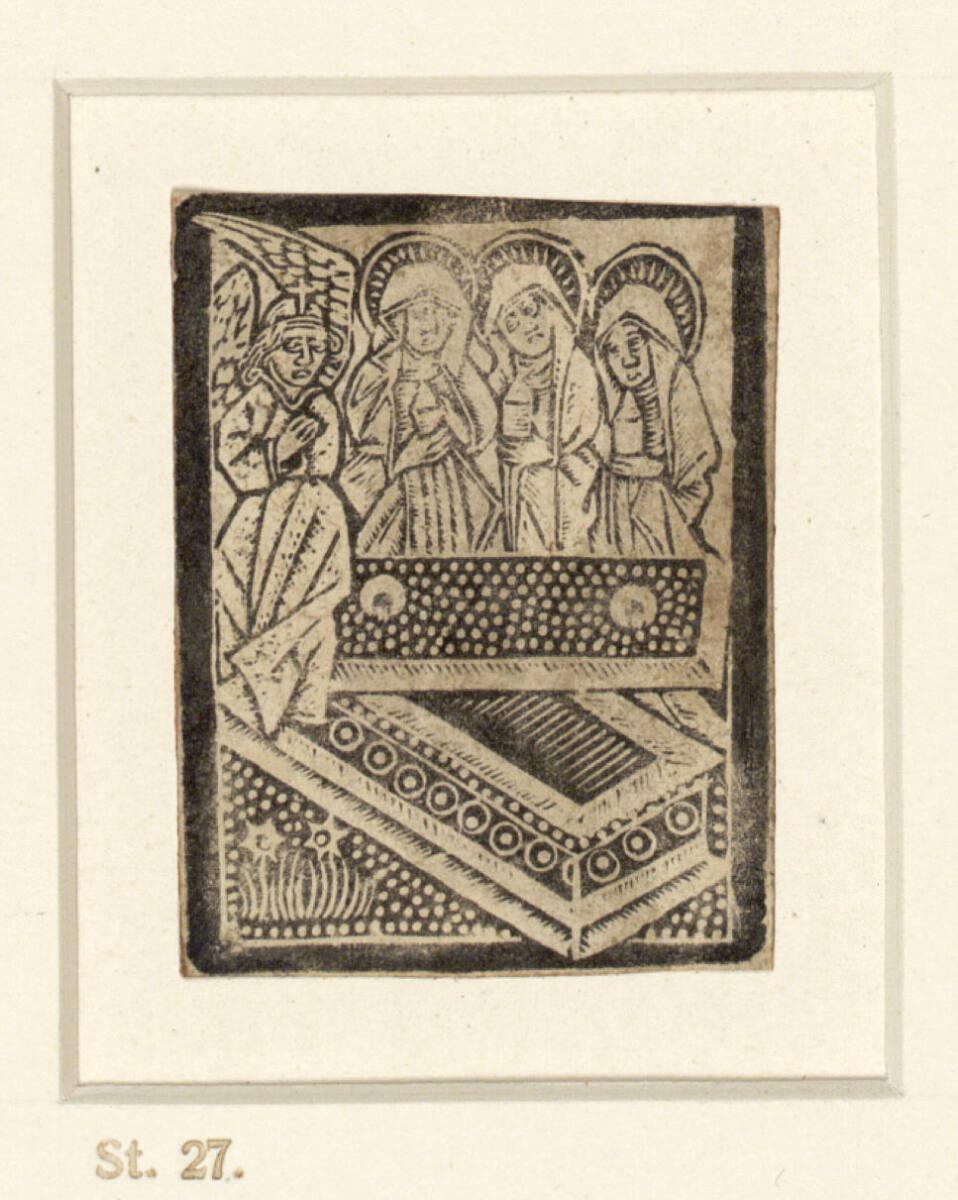 Anonym, Die Marien am Grabe, Inv. Nr.: DG1929/721