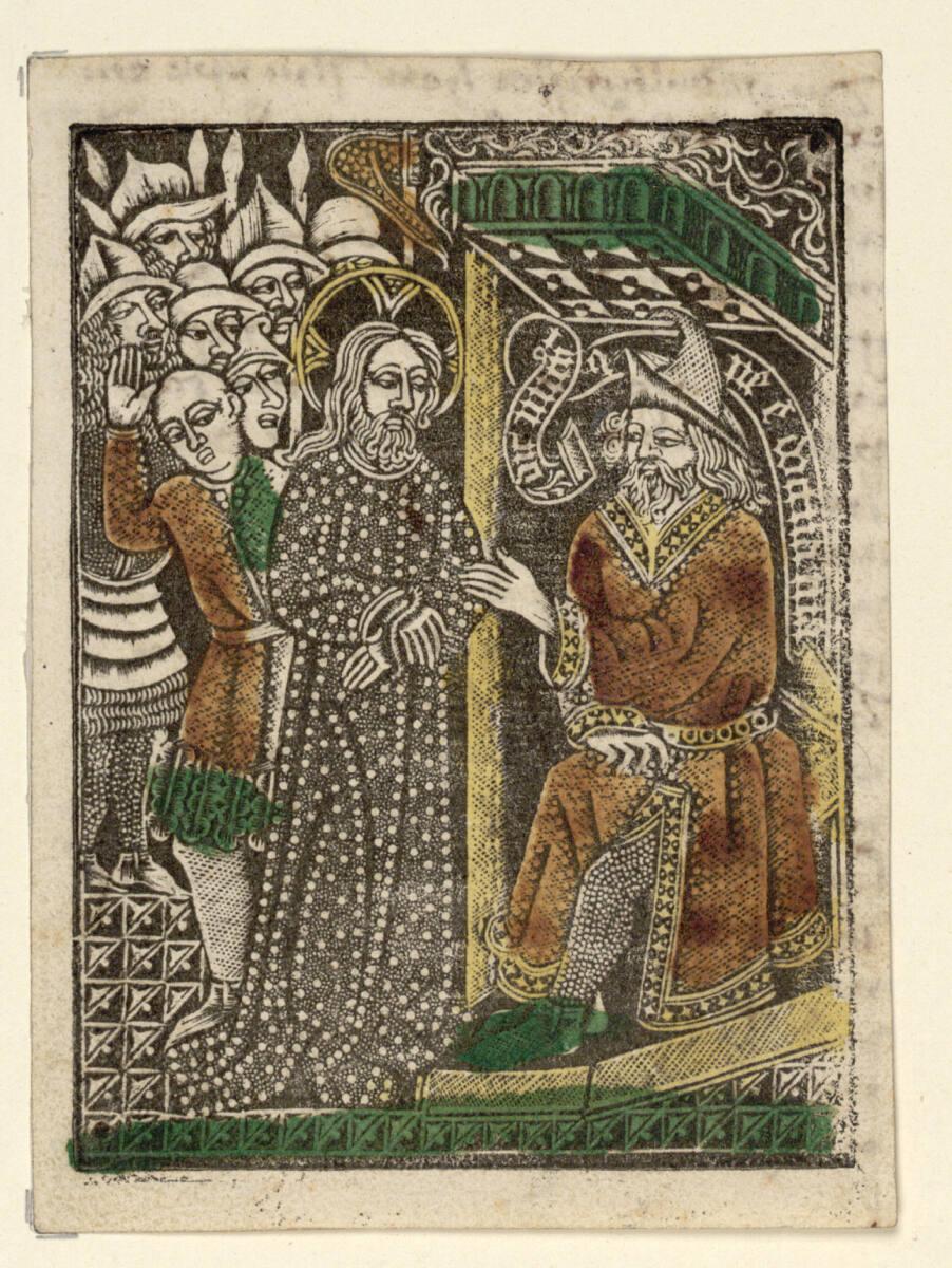 Anonym, Christus vor Kaiphas, Inv. Nr.: DG1929/731