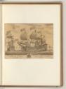Britische Druckgrafiken des 17. und 18. Jahrhunderts, Seestücke mit Schiffen der Royal Navy, In…