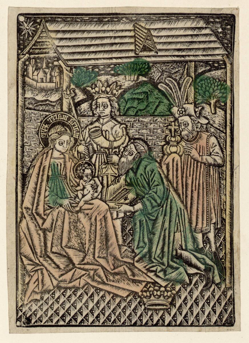 Monogrammist d, Die Anbetung der Könige, Inv. Nr.: DG1929/752