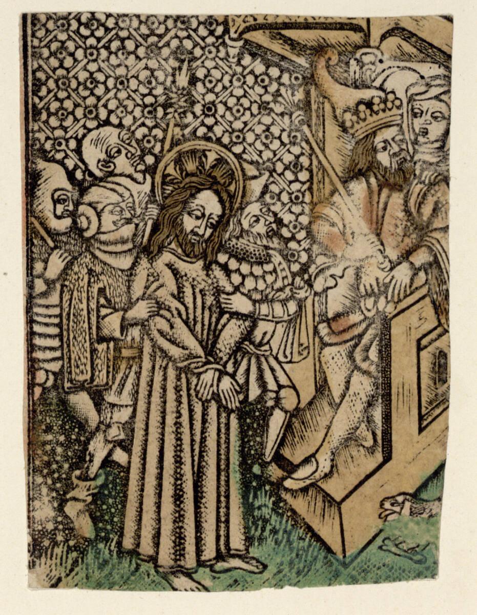 Anonym, Christus vor Pilatus, Inv. Nr.: DG1929/756