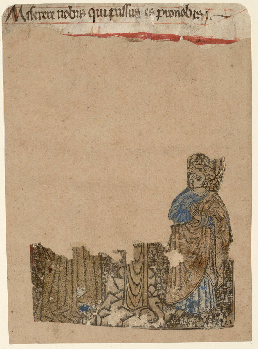 Christus am Kreuz (Fragment), MeisterderNürnbergerPassion